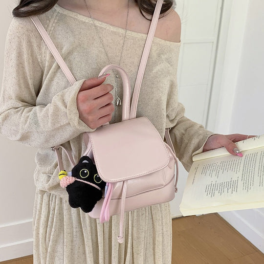 Damen Mini-Rucksack mit verspieltem Anhänger Nord Taschen