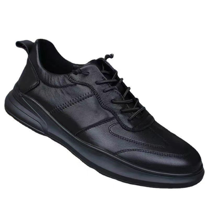 Herren Komfortable Leder Sneakers