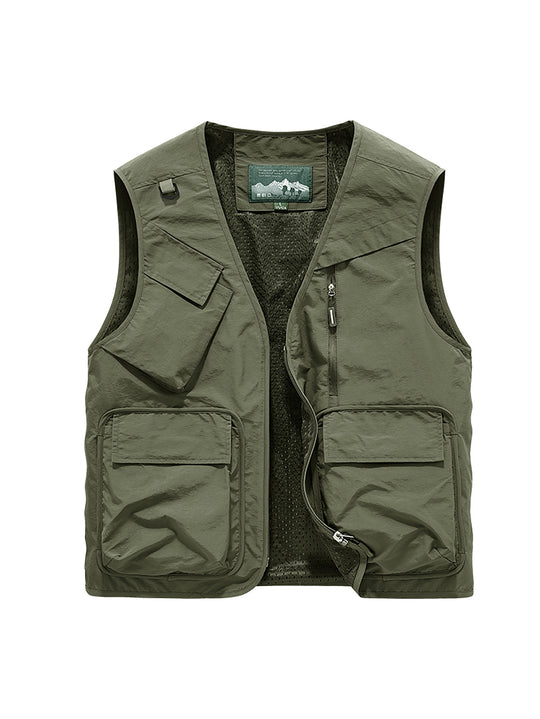 Herren Multifunktionale Outdoor-Weste Nord Taschen 1788242425