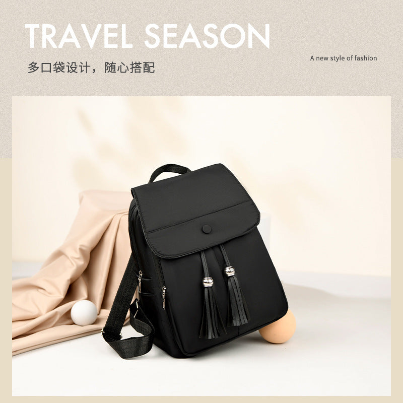 Damen modischer Rucksack mit Quasten Nord Taschen
