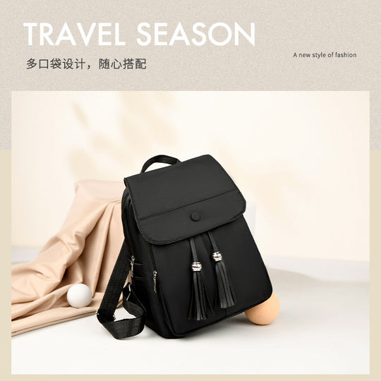 Damen modischer Rucksack mit Quasten Nord Taschen