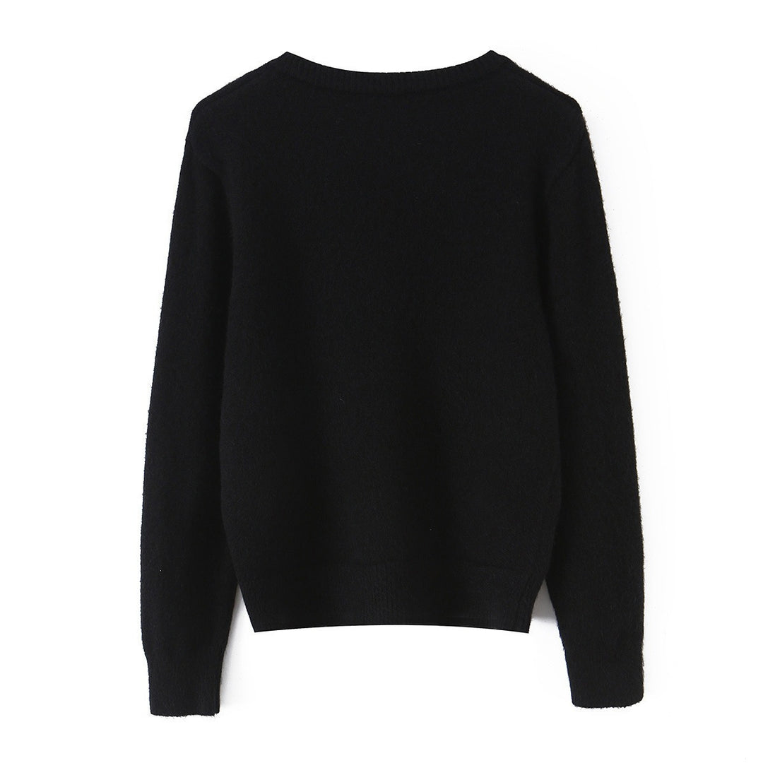 Damen Feinstrick-Cardigan mit Rundhalsausschnitt, durchgehender Knopfleiste und geripptem Saum Nord Taschen