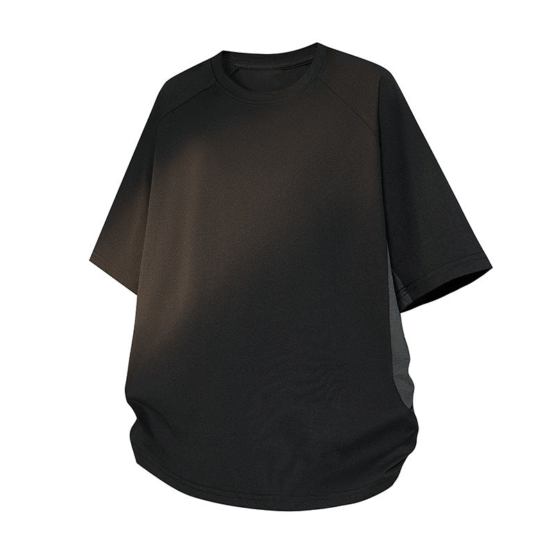 Damen Oversize-T-Shirt mit Raglanärmeln, atmungsaktiven Seiteneinsätzen und Rundhalsausschnitt Nord Taschen
