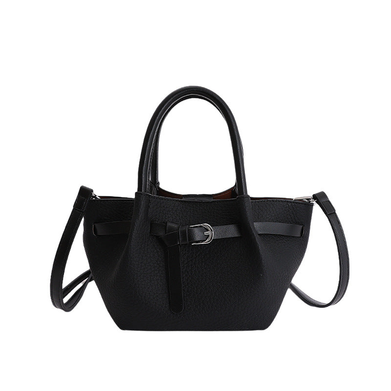 Damen modische Handtasche mit Tieranhänger Nord Taschen