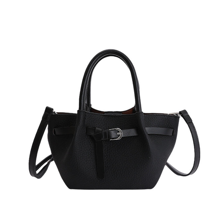 Damen modische Handtasche mit Tieranhänger Nord Taschen
