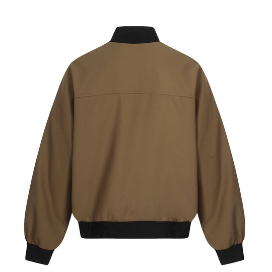 Unisex Kurze Boxy‑Bomberjacke mit verdeckter Reißverschluss‑Front und hohem Rippkragen Nord Taschen