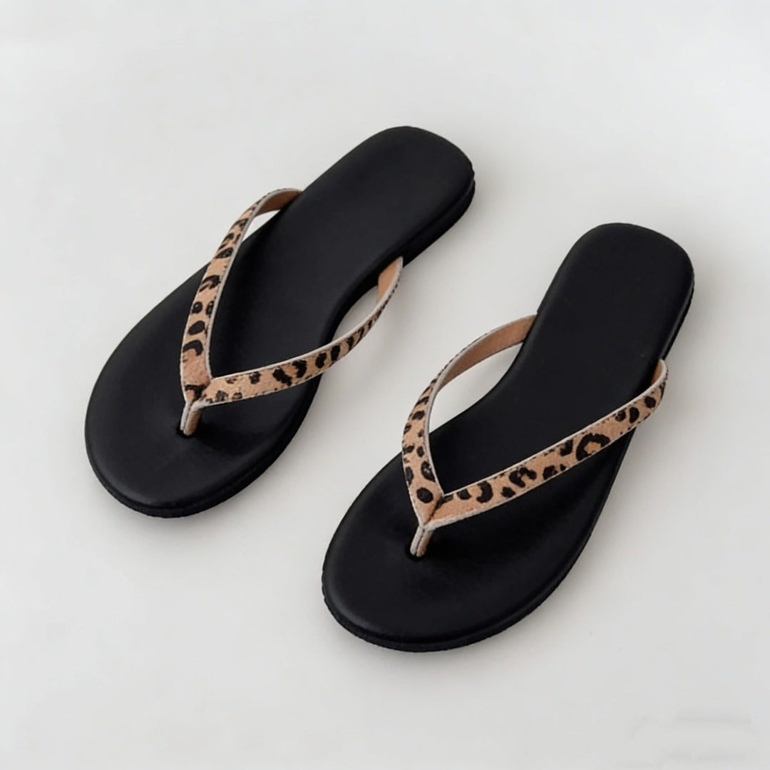 Damen Zehentrenner-Sandalen mit komfortablem Fußbett und elegantem Design