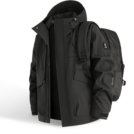 Herren Multifunktionale Outdoor-Jacke Nord Taschen