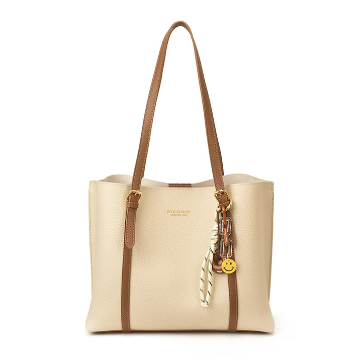 Damen elegante Handtasche im minimalistischen Stil mit einzigartigem Anhänger Nord Taschen
