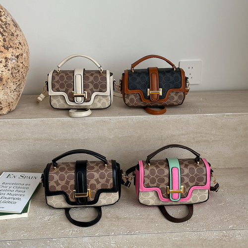 Damen elegante Crossbody-Handtasche mit strukturiertem Muster Nord Taschen