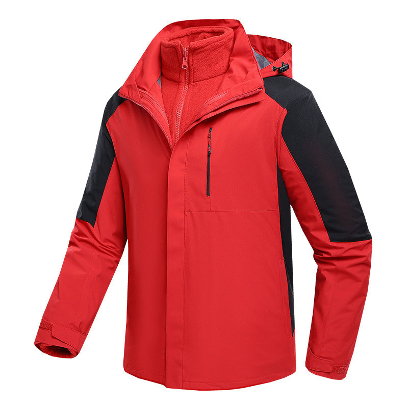 Herren Wasserabweisende Sportjacke Nord Taschen
