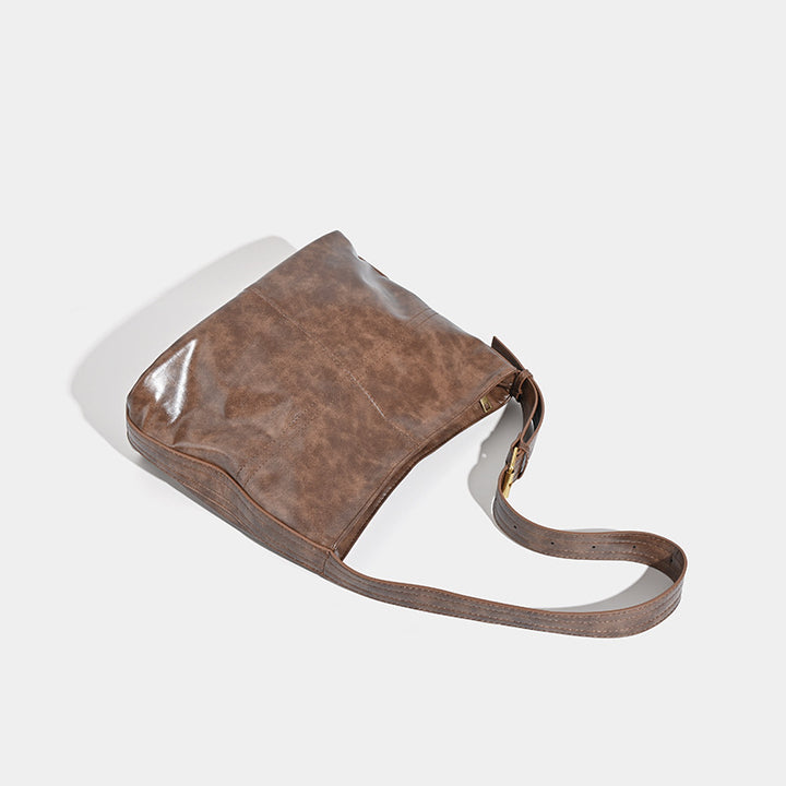 Damen Hobo-Tasche aus luxuriösem, hochwertigem Kunstleder mit praktischen Innentaschen Nord Taschen