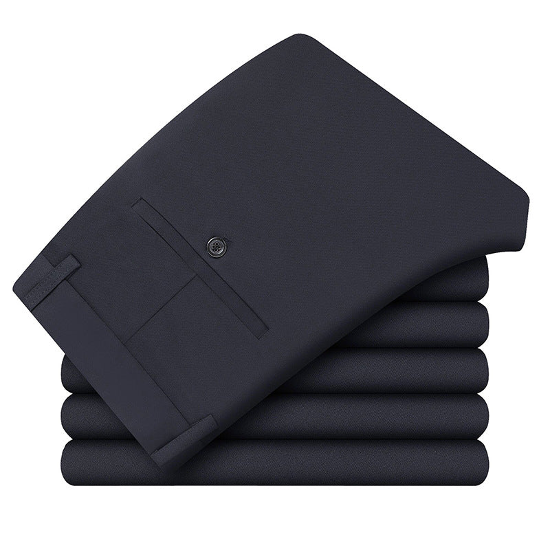 Herren Elegante Businesshose mit Stretch, Bügelfalte und Leistentasche Nord Taschen