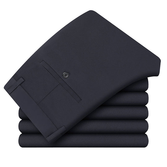 Herren Elegante Businesshose mit Stretch, Bügelfalte und Leistentasche Nord Taschen