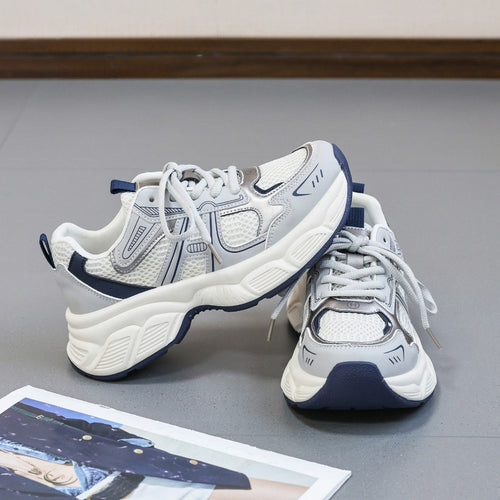 Damen Multicolor Laufschuhe mit atmungsaktiver Obermaterialstruktur und rutschfester Sohle