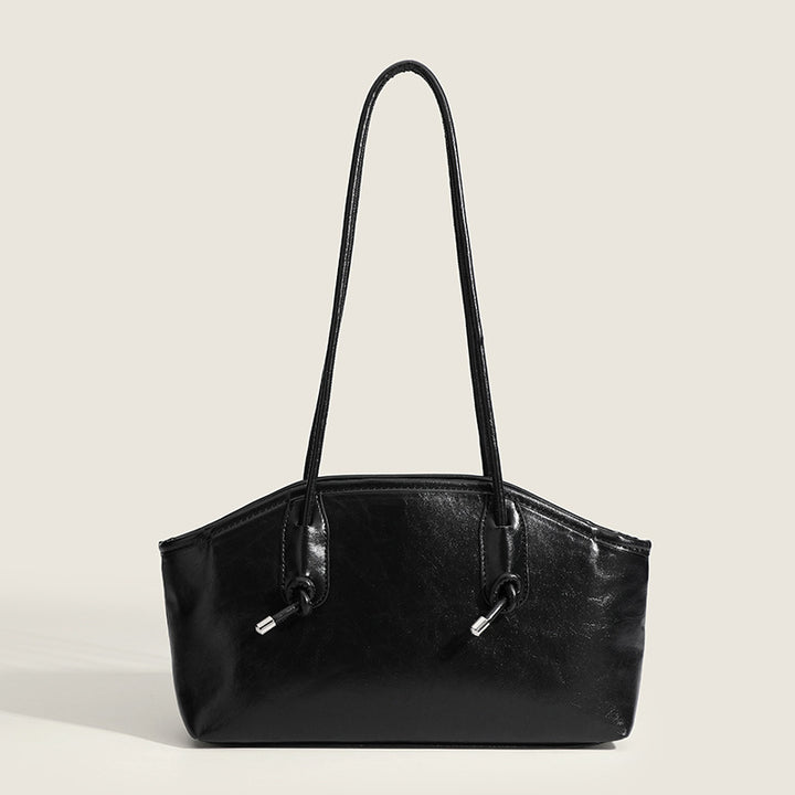 Damen elegante Handtasche mit innovativem Kordelzug Nord Taschen