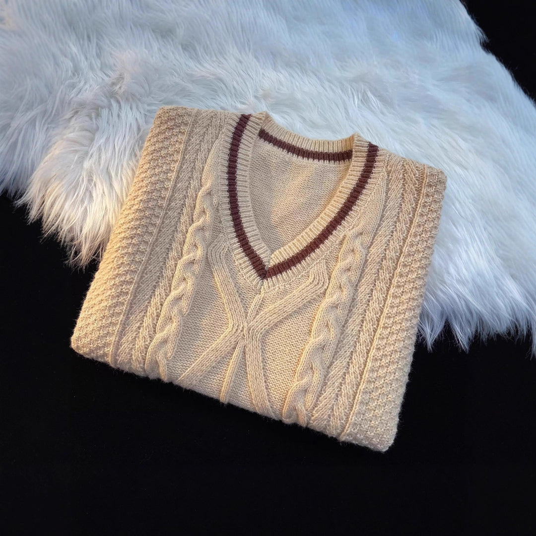 Damen Stricktop Nord Taschen