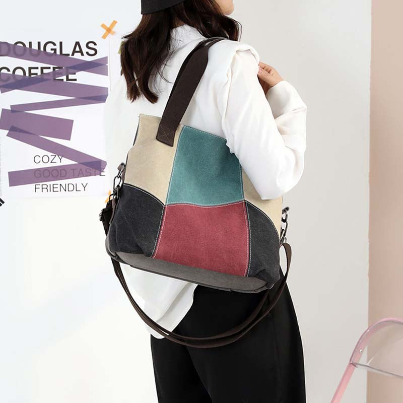 Nord Taschen | Kontrastierende Canvas-Tasche