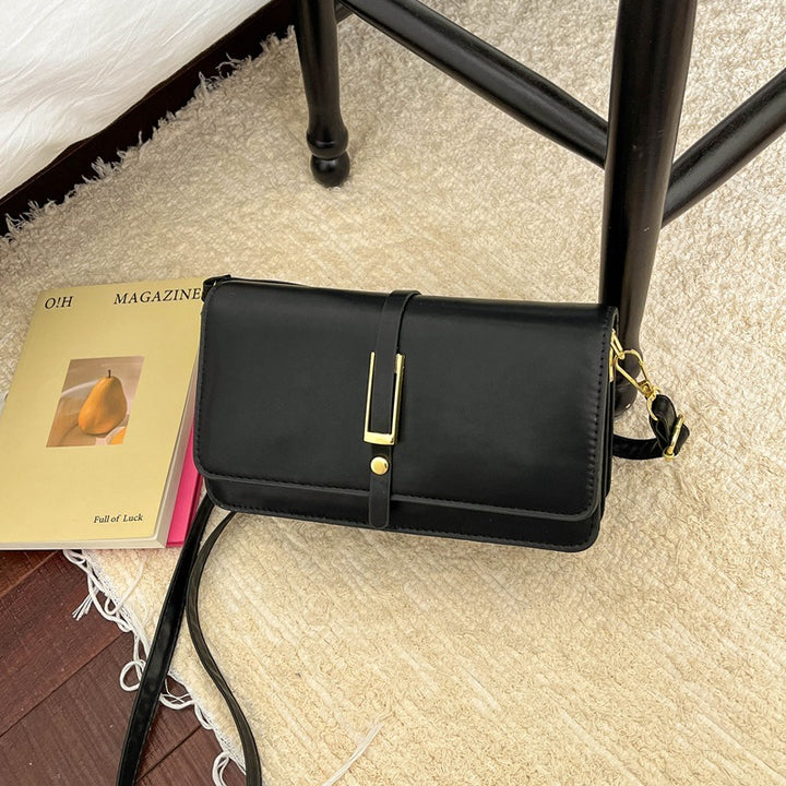 Damen elegante Umhängetasche mit praktischem Klappverschluss Nord Taschen