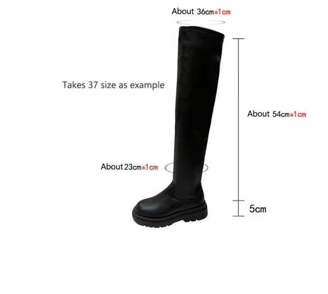 Damen Overknee-Stiefel Nord Taschen