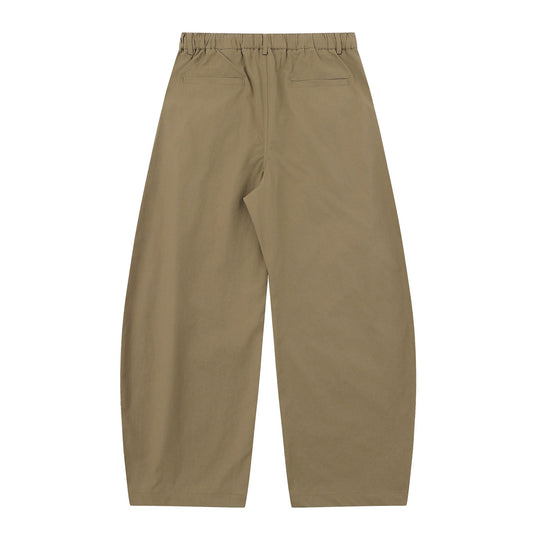 Damen High-Waist Cropped-Cargo-Hose mit abgesteppten Paneelen und Tunnelzug Nord Taschen