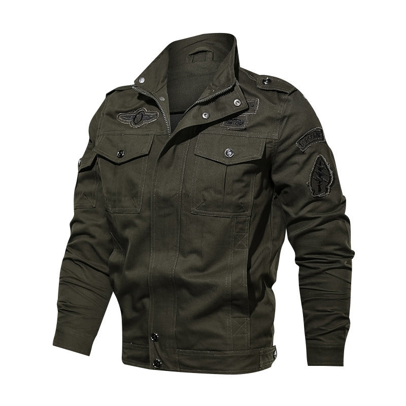 Herren Modische Freizeitjacke mit praktischen Taschen Nord Taschen