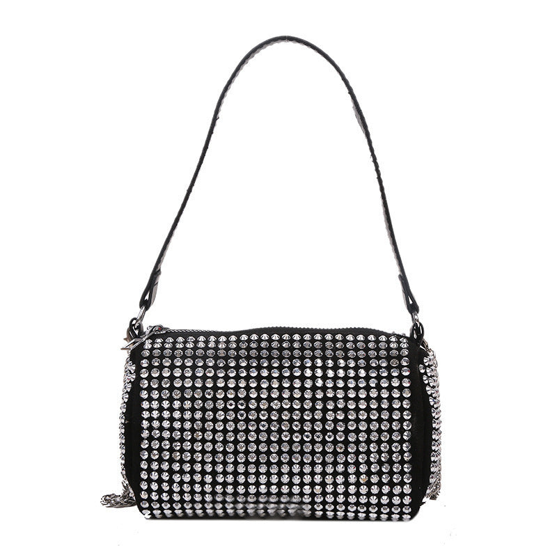 Damen Glamouröse Clutch-Tasche mit funkelnden Strassverzierungen Nord Taschen 1780427330