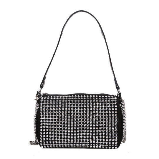 Damen Glamouröse Clutch-Tasche mit funkelnden Strassverzierungen Nord Taschen 1780427330