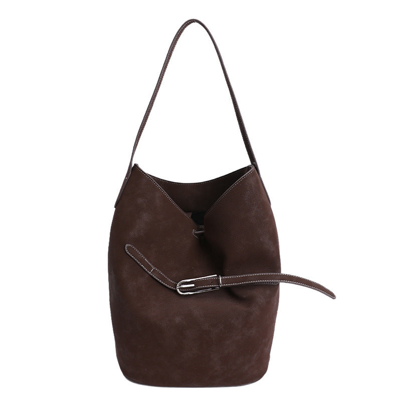 Damen Beuteltasche mit raffiniertem Verschluss Nord Taschen