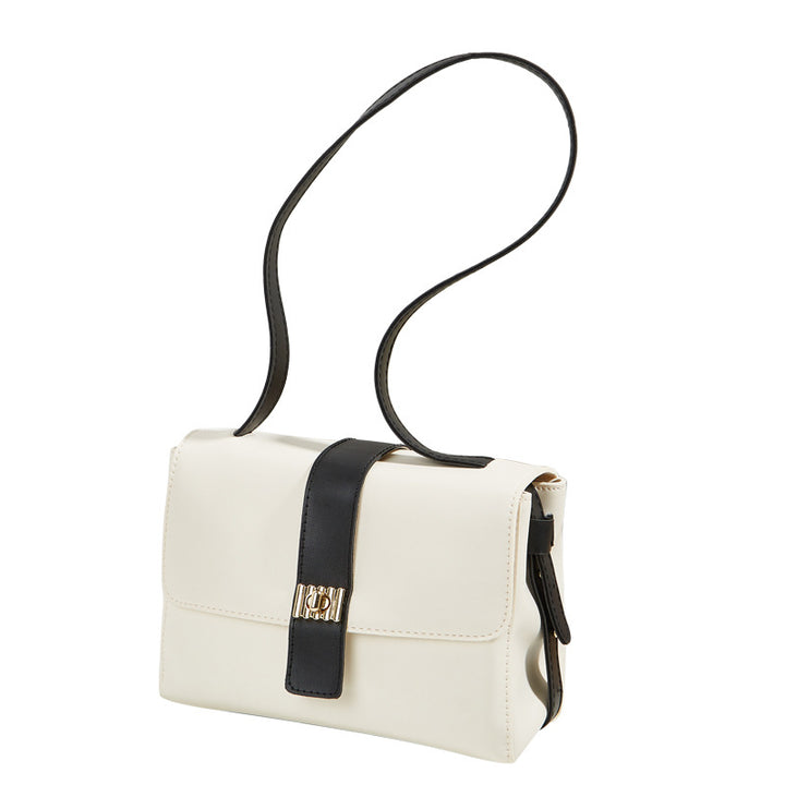 Damen elegante Handtasche mit modernem Klappenverschluss und praktischen Fächern Nord Taschen
