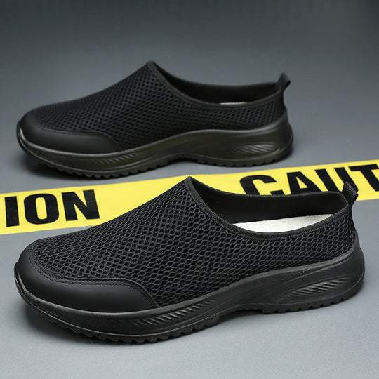 Damen Atmungsaktive Slip-On Sneakers mit rutschfester Sohle Nord Taschen