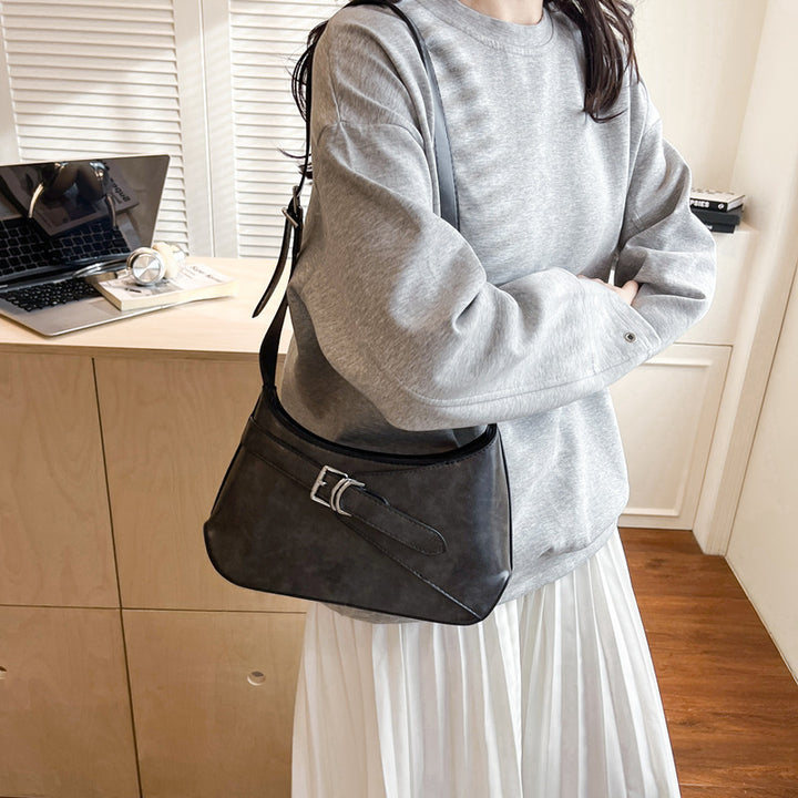 Damen elegante Schultertasche mit einzigartigen Detaillösungen Nord Taschen