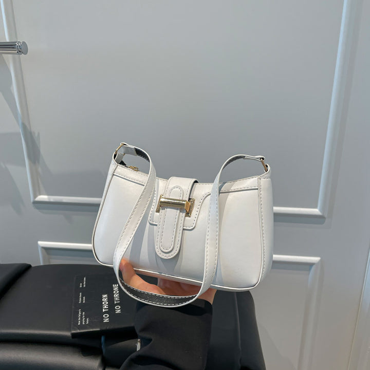 Damen elegante Umhängetasche mit praktischem Verschluss Nord Taschen