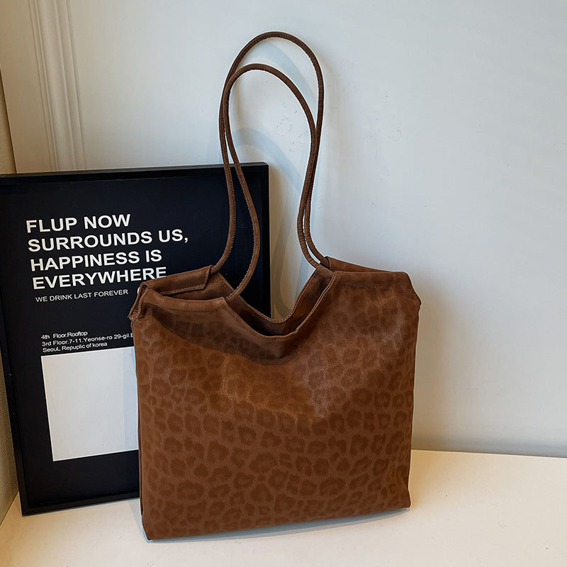 Damen Shopper-Tasche mit elegantem Leo-Design Nord Taschen