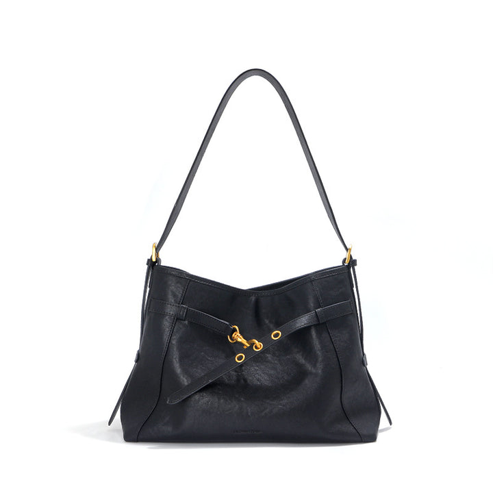 Damen elegante Handtasche mit strukturiertem Design und verstellbarem Schulterriemen Nord Taschen