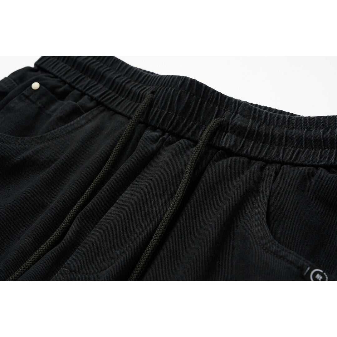 Damen Weite Relaxed-Hose mit elastischem Bund, Kordelzug und Eingrifftaschen Nord Taschen