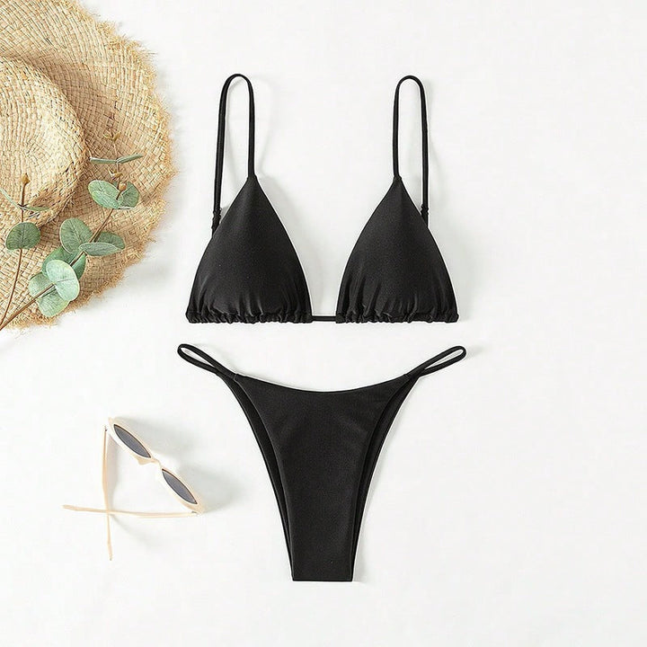 Damen Tie-Dye Triangel-Bikini