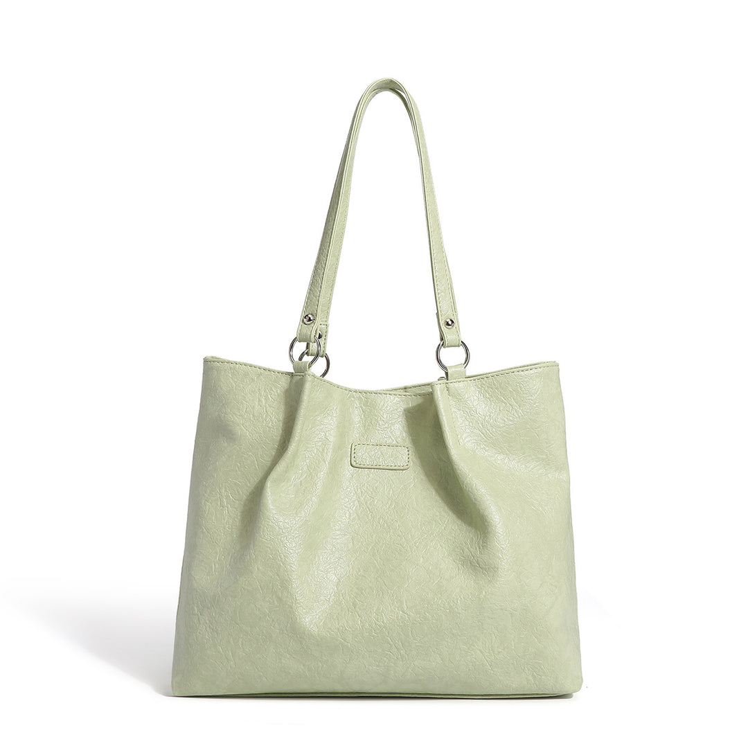 Damen Shopper-Tasche aus strukturierter Kunstleder Nord Taschen