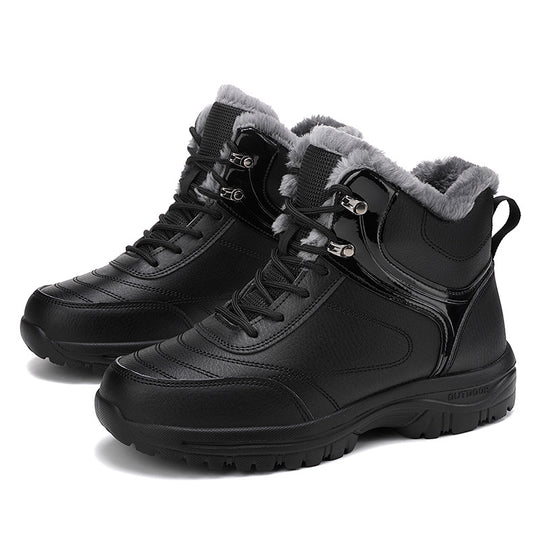 Damen Gefütterte Winter-Trekking‑Stiefelette mit Kunstfellfutter und griffiger Profilsohle Nord Taschen