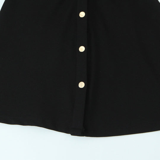 Damen Hemdblusenkleid mit Zierknopfleiste, Brusttaschen und Taillenraffung Nord Taschen