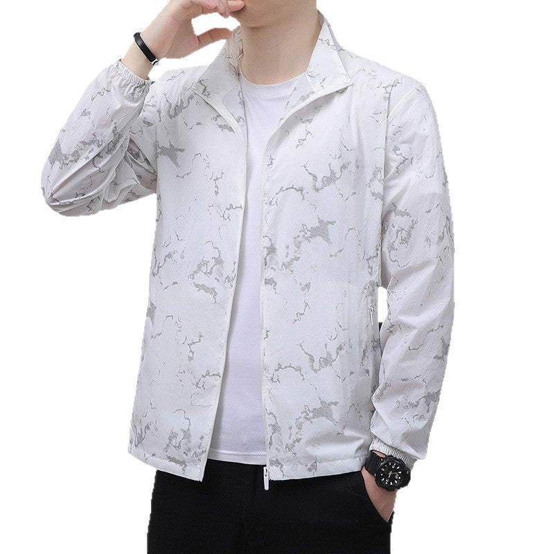 Herren Moderne Sportjacke Nord Taschen