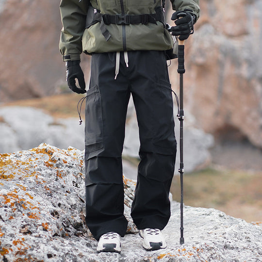 Herren Outdoor-Cargohose mit verstärkten Knien, wasserabweisend und atmungsaktiv Nord Taschen