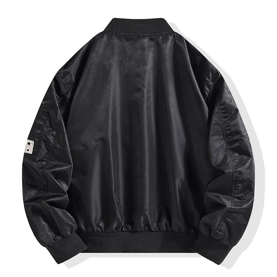 Herren Sportliche Leichte Bomberjacke Nord Taschen