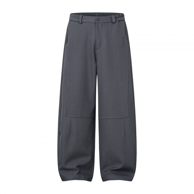 Damen Weite Culotte-Hose mit Kniepatches, elastischem Rückbund und aufgesetzten Taschen Nord Taschen