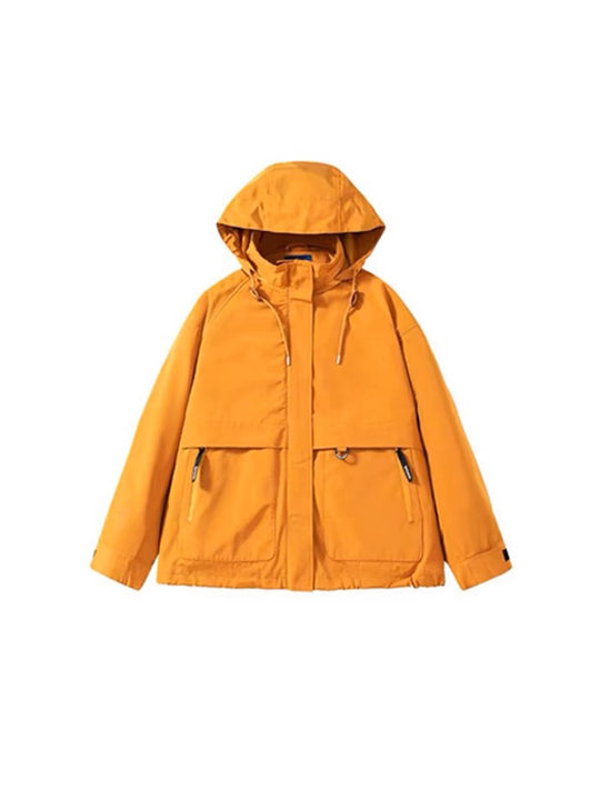 Damen Kapuzen-Utility-Parka mit wasserdichter Membran, großen Fronttaschen & verstellbarem Saum Nord Taschen