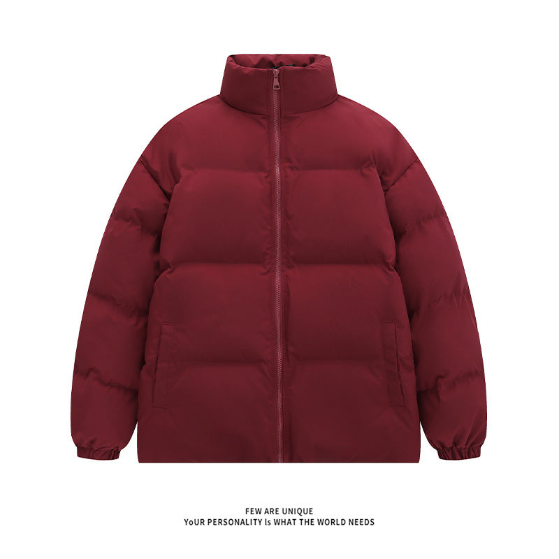 Unisex wattierte Steppjacke mit Stehkragen, zwei Taschen und elastischen Bündchen Nord Taschen