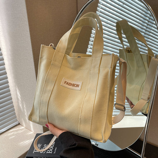 Damen stilvolle Tragetasche aus strapazierfähigem Canvas Nord Taschen