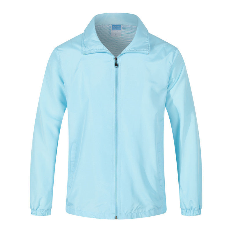 Herren Leichte Windjacke mit Mesh-Innenfutter, Stehkragen & elastischem Saum Nord Taschen