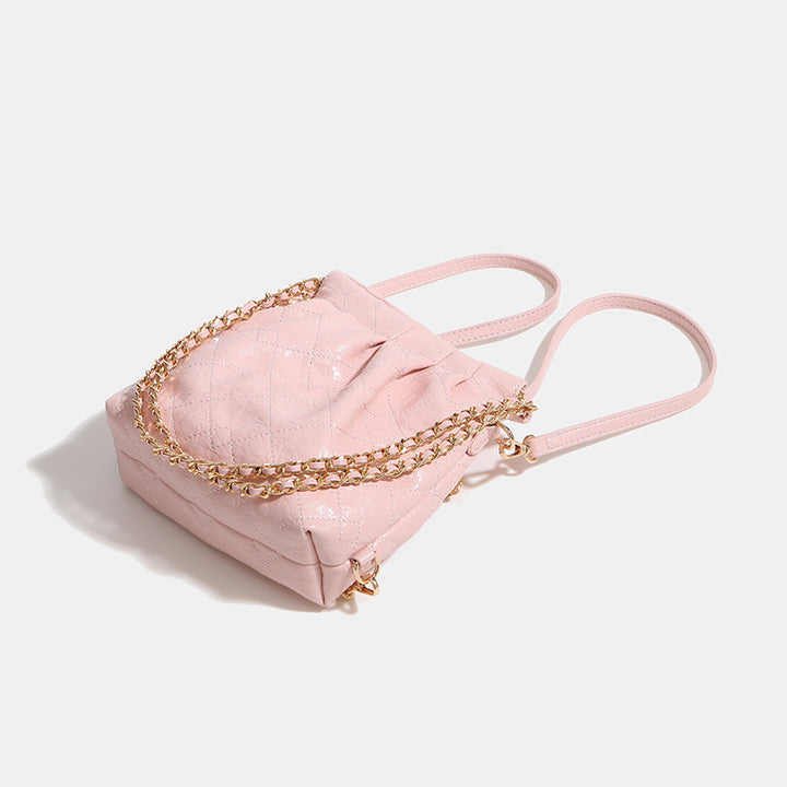 Damen Hobo-Tasche mit originellem Faltendesign und luxuriösem Kettenriemen Nord Taschen