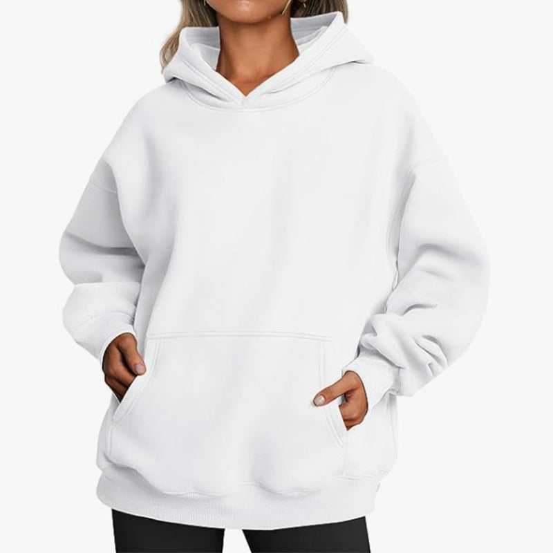 Damen bequemer Kapuzenpullover